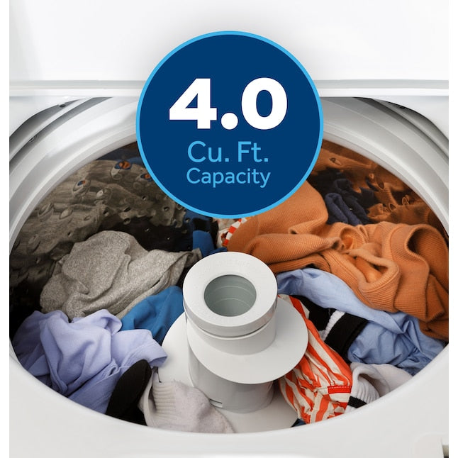 GE 4.0-cu ft Agitator Top-Load Washer ( White ) Item #5684533 | Model #GTW325ASWWW