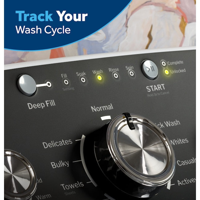 GE 4.0-cu ft Agitator Top-Load Washer ( White ) Item #5684533 | Model #GTW325ASWWW