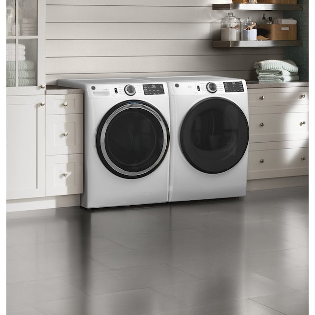 GE UltraFresh Vent System 4.8-cu ft Stackable Smart Front-Load Washer ( White ) ENERGY STAR Item #1639525 | Model #GFW550SSNWW