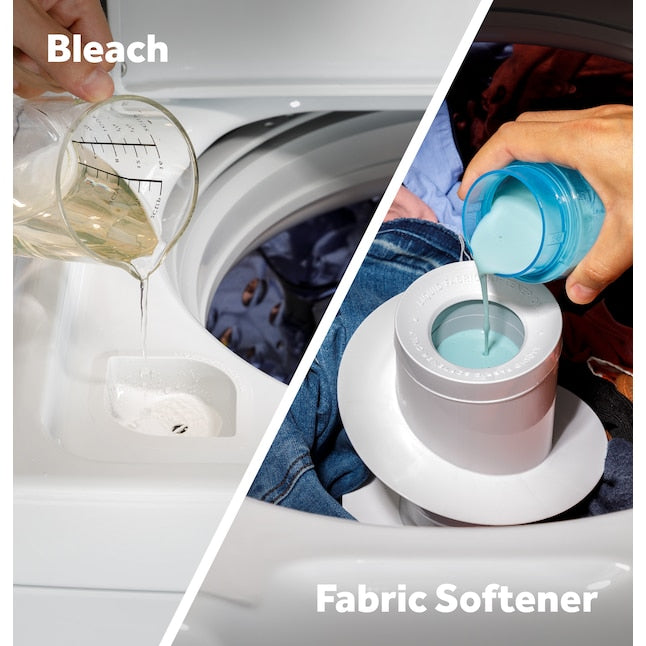 GE 4.0-cu ft Agitator Top-Load Washer ( White ) Item #5684533 | Model #GTW325ASWWW
