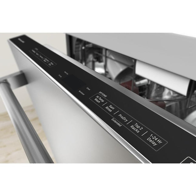 KitchenAid 360 MAX JETS 24-in Top Control Built-in Dishwasher With Third Rack ( Stainless Steel with PRINTSHIELD ) , 44-Decibel Very Quiet Sound Level Item #894541 | Model #KDTM804KPS