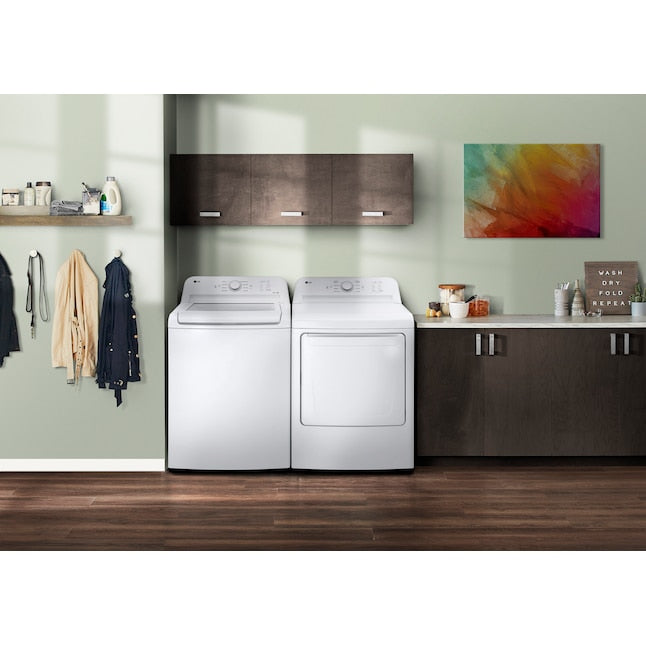 LG 4.1-cu ft Agitator Top-Load Washer ( White ) Item #5288014 | Model #WT6105CW