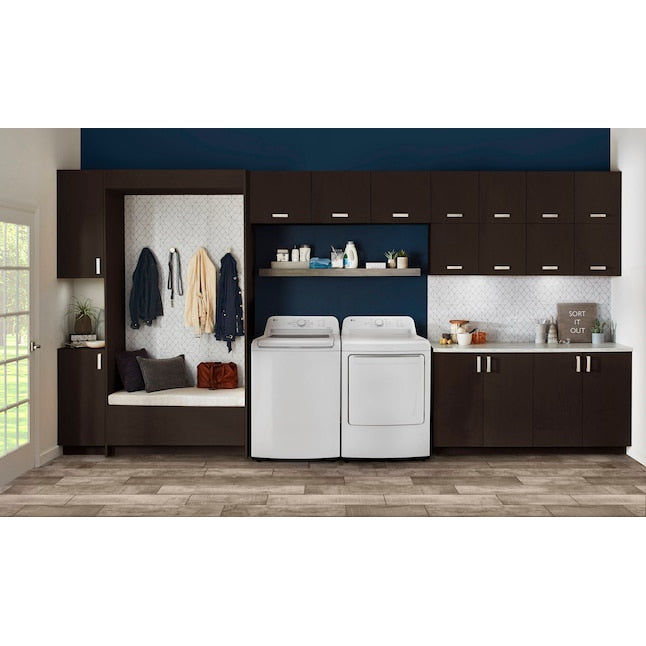 LG 7.3-cu ft Vented Electric Dryer ( White ) Energy Star Certified Item #5288020 | Model #DLE6100W
