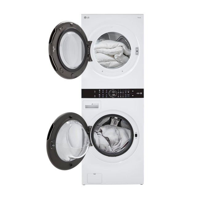 LG WashTower Stacked Laundry Center Model #WKG101HWA Item #3731088 |