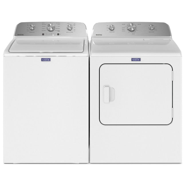 Maytag 4.7-cu ft High Efficiency Agitator Smart Compatible Top-Load Washer ( White ) Item #1634758 | Model #MVW6230HW