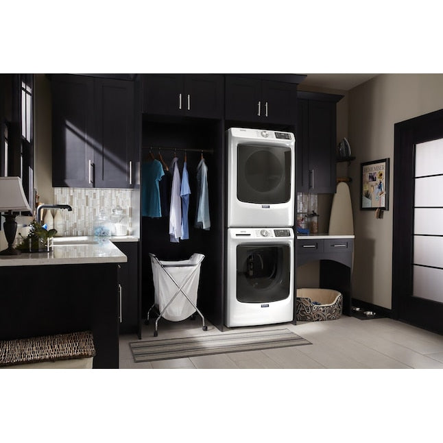 Maytag 7.3-cu ft Stackable Vented Electric Dryer ( White ) Energy Star Certified Item #3592528 | Model #MED5630HW