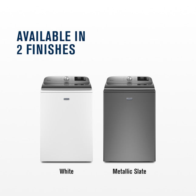 Maytag Smart Capable 5.2-cu ft High Efficiency Agitator Smart Compatible Top-Load Washer ( White ) ENERGY STAR Item #1634765 | Model #MVW7230HW
