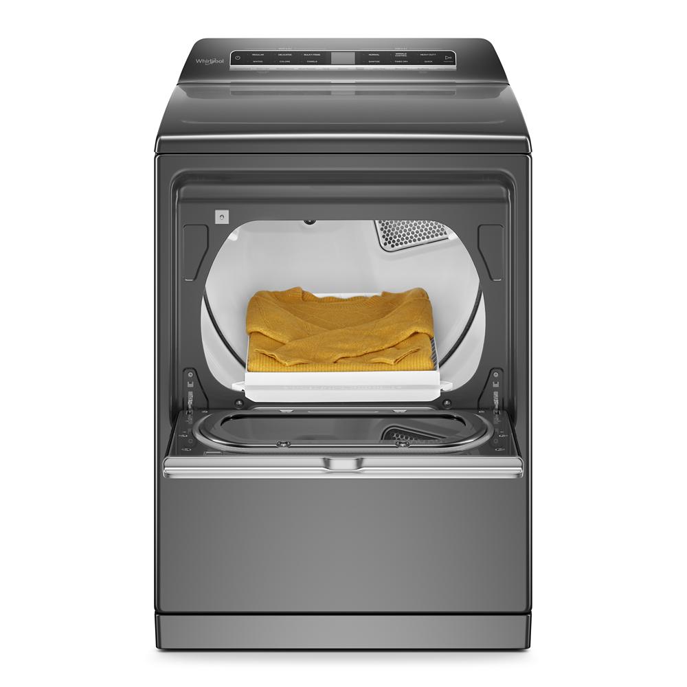 Whirlpool Smart Capable 7.4-cu ft Steam Cycle Vented Electric Dryer Model #WED8127LC