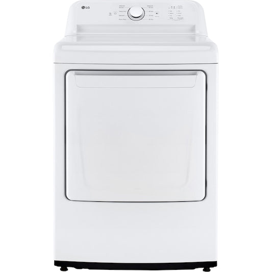 LG 7.3-cu ft Vented Electric Dryer ( White ) Energy Star Certified Item #5288020 | Model #DLE6100W