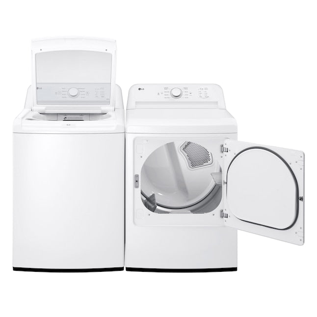 LG 7.3-cu ft Vented Electric Dryer ( White ) Energy Star Certified Item #5288020 | Model #DLE6100W