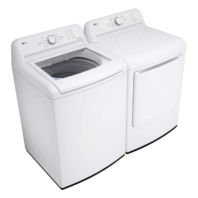LG 7.3-cu ft Vented Electric Dryer ( White ) Energy Star Certified Item #5288020 | Model #DLE6100W