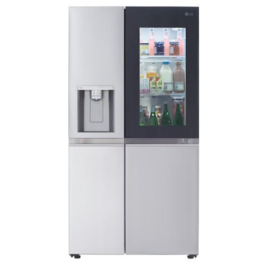 LG InstaView Craft Ice 27.1-cu ft Side-by-Side Refrigerator Model #LRSOS2706S