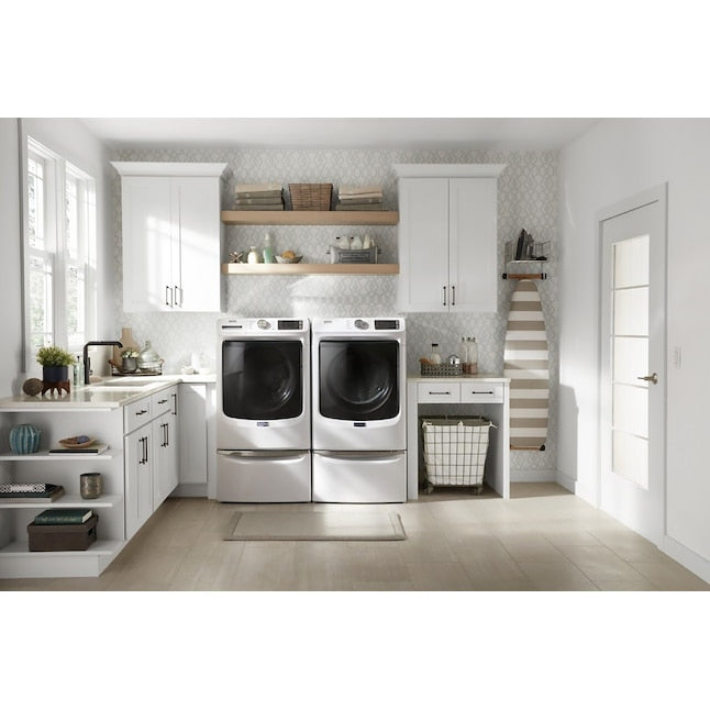 Maytag 7.3-cu ft Stackable Vented Electric Dryer ( White ) Energy Star Certified Item #3592528 | Model #MED5630HW