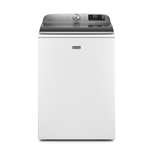 Maytag Smart Capable 5.2-cu ft High Efficiency Agitator Smart Compatible Top-Load Washer ( White ) ENERGY STAR Item #1634765 | Model #MVW7230HW