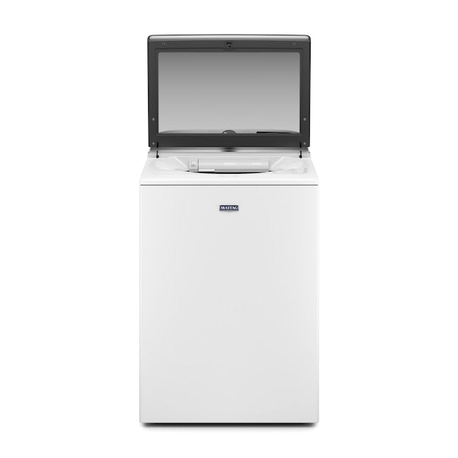 Maytag Smart Capable 5.2-cu ft High Efficiency Agitator Smart Compatible Top-Load Washer ( White ) ENERGY STAR Item #1634765 | Model #MVW7230HW