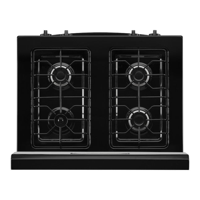 Whirlpool 30-in 5 burners 5.1-cu ft Freestanding Natural Gas Range ( Stainless Steel ) Item #5213594 | Model #WFG505M0MS